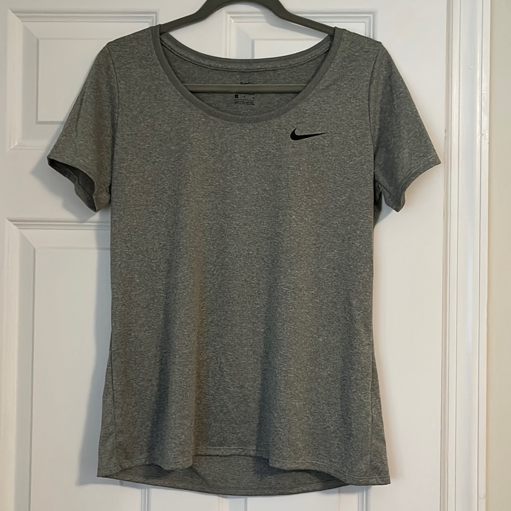 Nike Women’s Dri-FIT Scoop Neck Tee.